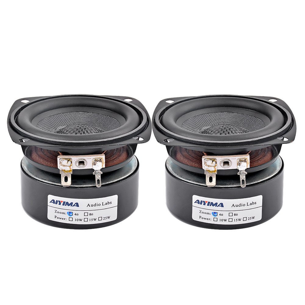 AIYIMA 2Pcs 3นิ้วแบบพกพาลำโพง  - Es9018 Dac บทวิจารณ์และราคา