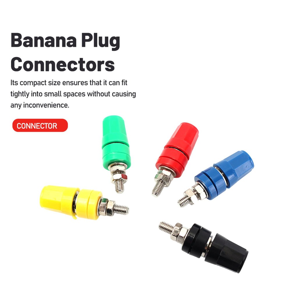 หัวต่อแบบกล้วยขนาด 4 มม. พร้อม - Banana Plug บทวิจารณ์และราคา