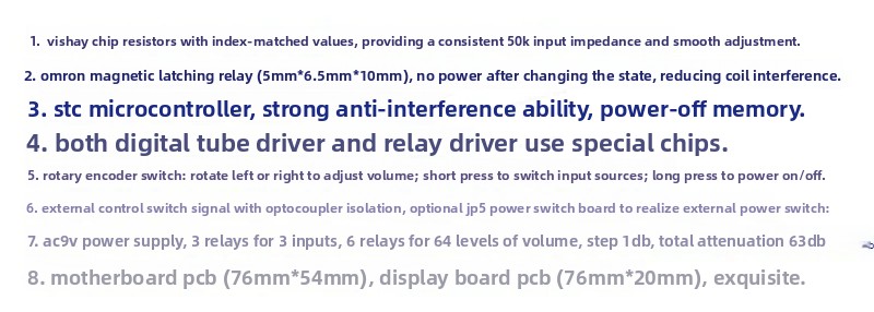 บอร์ดควบคุมระดับเสียง HiFi แบบ - Volume Control Board บทวิจารณ์และราคา