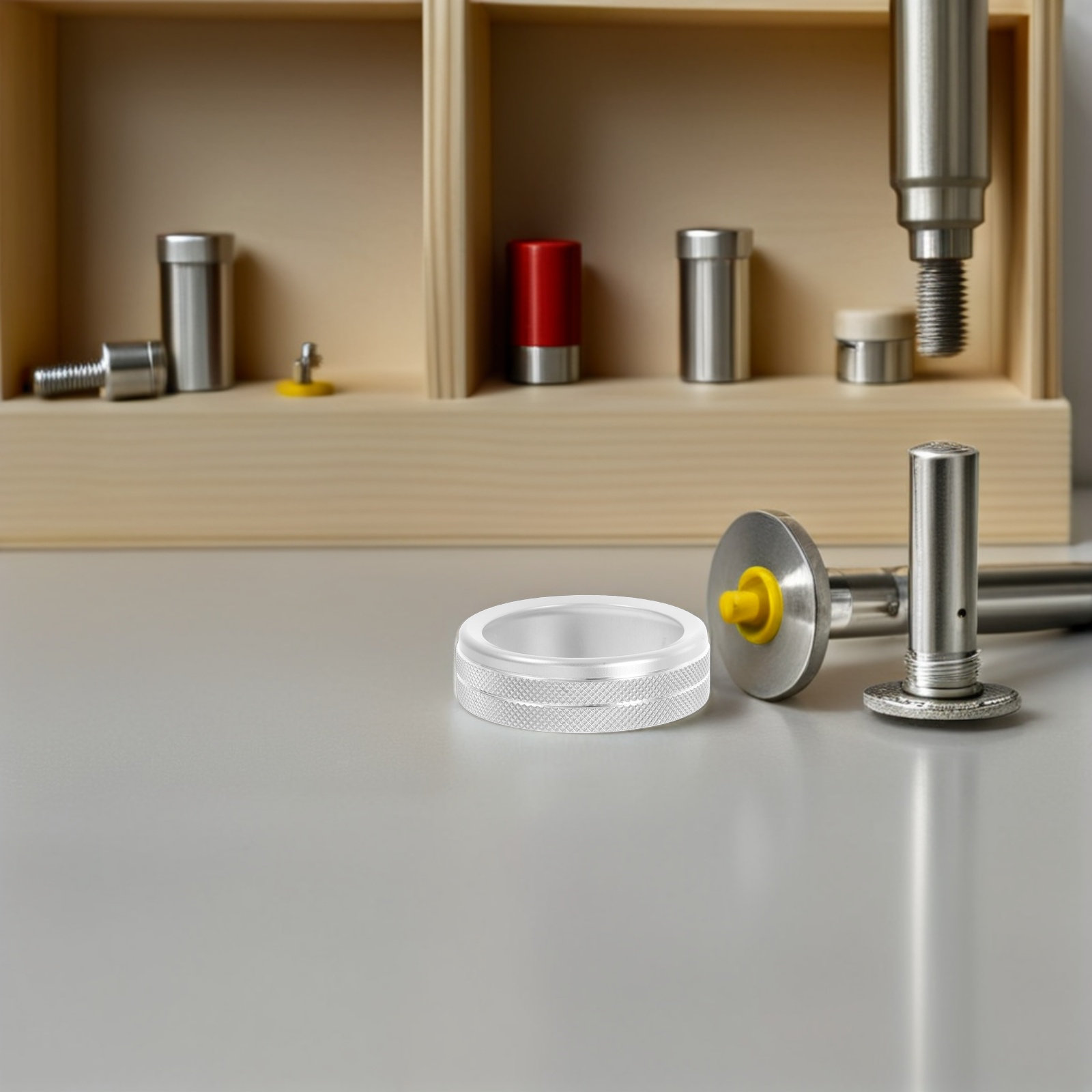 8 ชิ้น วงแหวนตกแต่งภายใน อะลูม - Knob Aluminum บทวิจารณ์และราคา