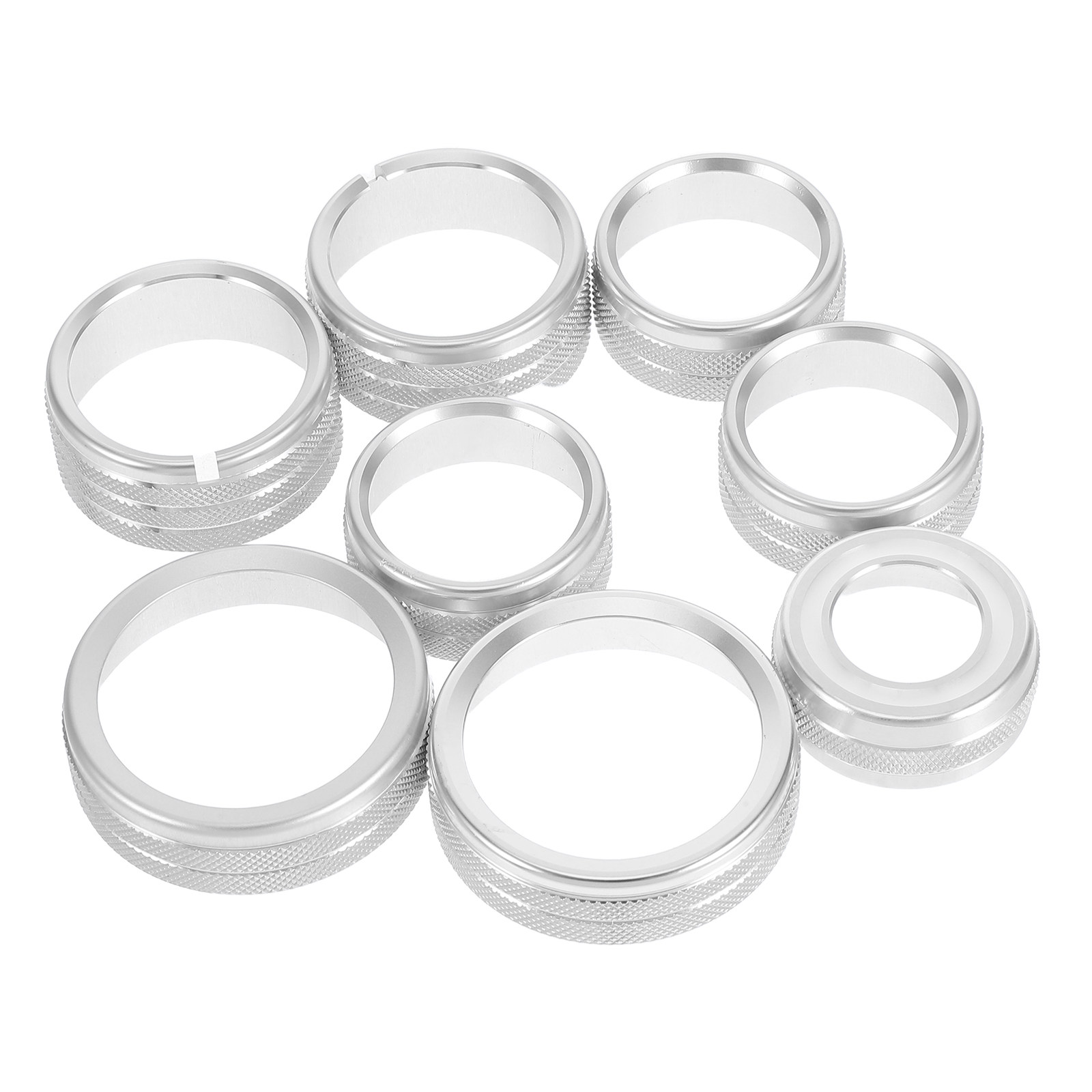 8 ชิ้น วงแหวนตกแต่งภายใน อะลูม - Knob Aluminum บทวิจารณ์และราคา