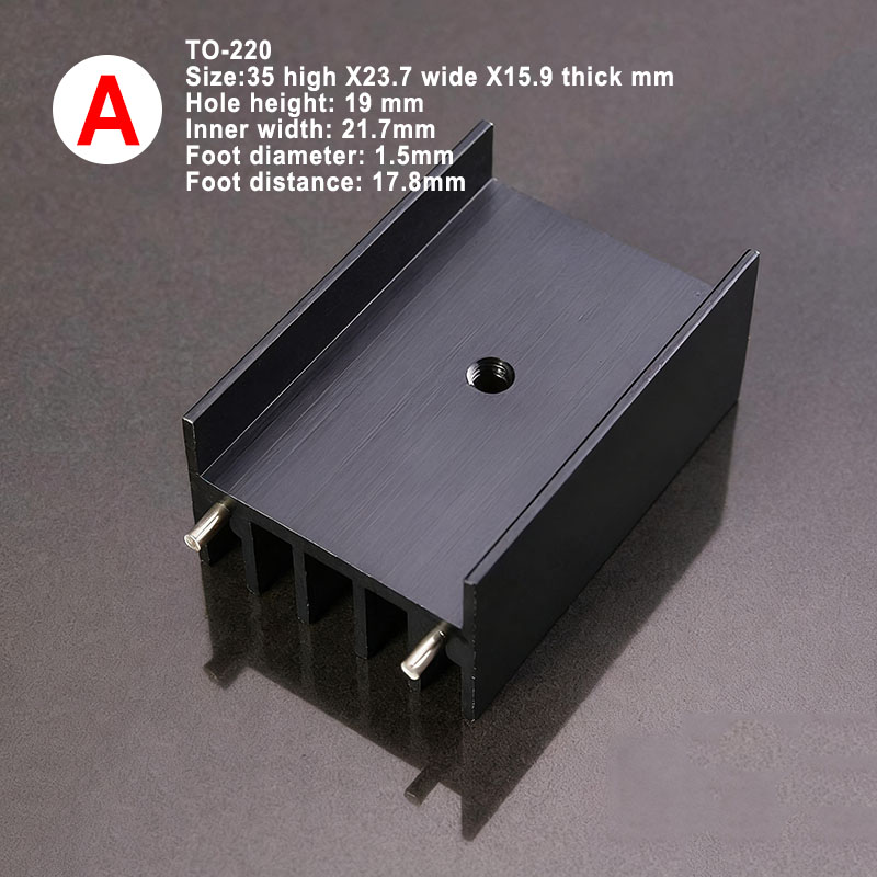 หม้อน้ำอะลูมิเนียม 5 ชิ้น สำหร - Heatsink Aluminum บทวิจารณ์และราคา