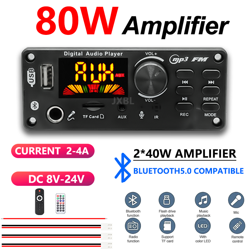 บอร์ดถอดรหัส MP3 บลูทูธ 5.0 กำ - Dac Board บทวิจารณ์และราคา