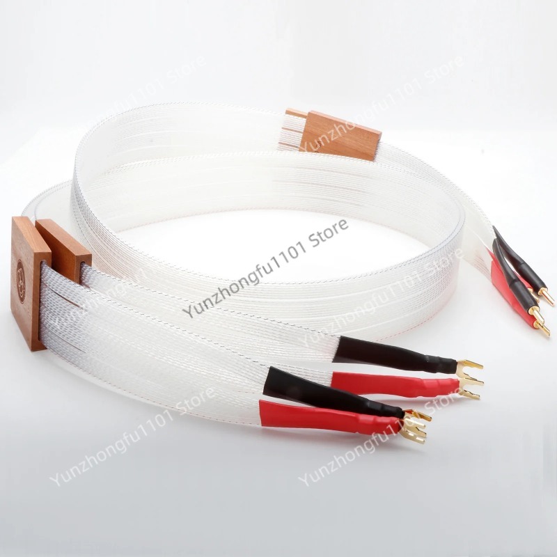 สายลำโพงคู่แบบม้วน 8N OCC สายฮ - Banana Plug บทวิจารณ์และราคา