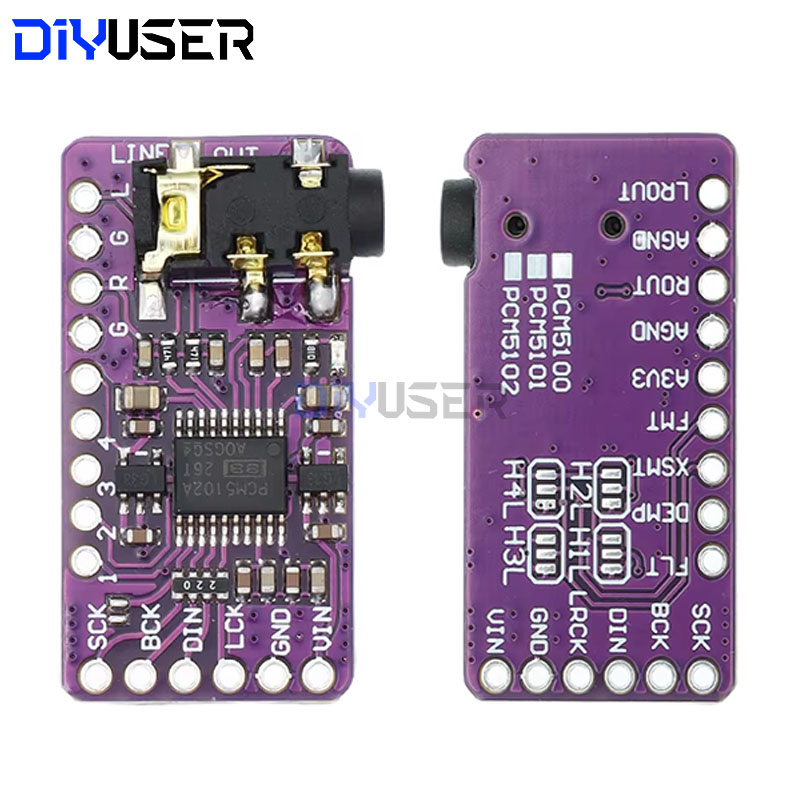 อินเทอร์เฟซสำหรับ I2S PCM5102A - Pcm5102 บทวิจารณ์และราคา