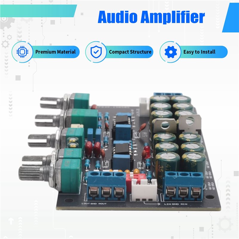 A01K-มัลติฟังก์ชั่น พรีแอมพลิฟ - Volume Control Board บทวิจารณ์และราคา