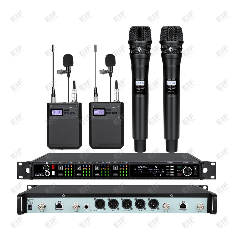 ไมโครโฟนไร้สาย EIF รุ่น AD4Q ร - Ribbon Microphone บทวิจารณ์และราคา