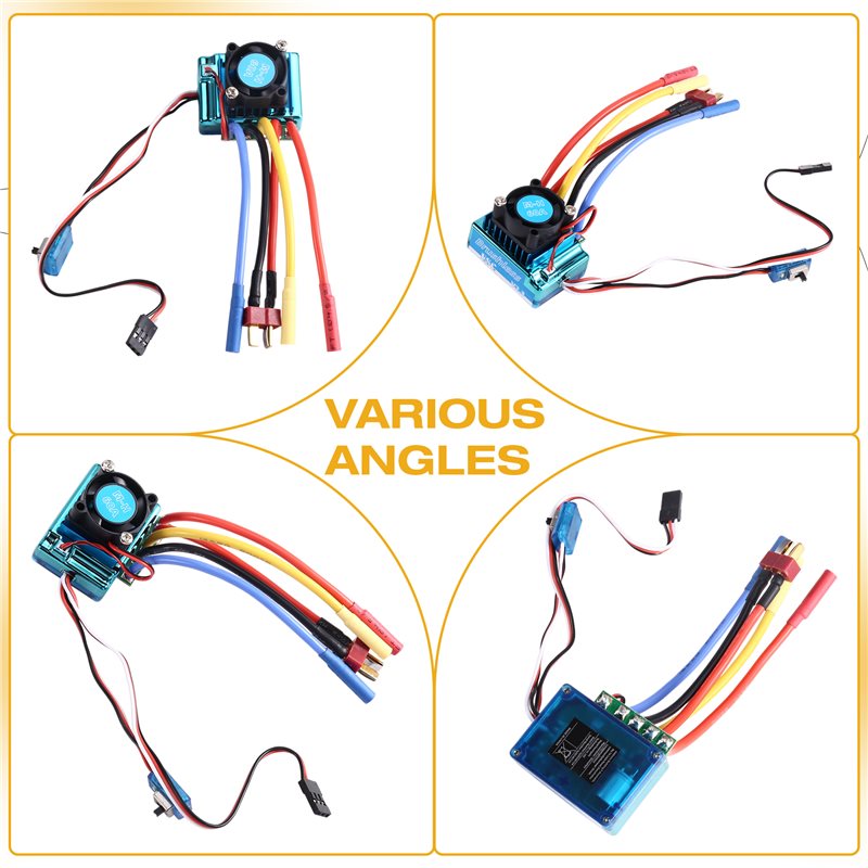 MACH-60A ตัวควบคุมความเร็ว ESC - Banana Plug บทวิจารณ์และราคา