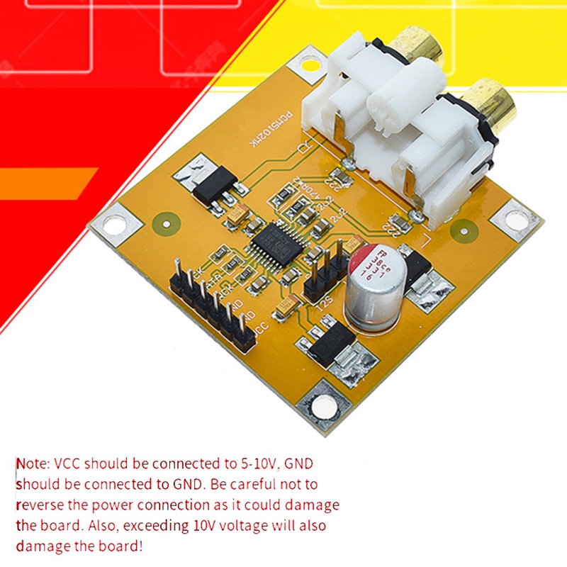 PCM5102 PCM5102A ตัวถอดรหัส I2 - Pcm5102 บทวิจารณ์และราคา