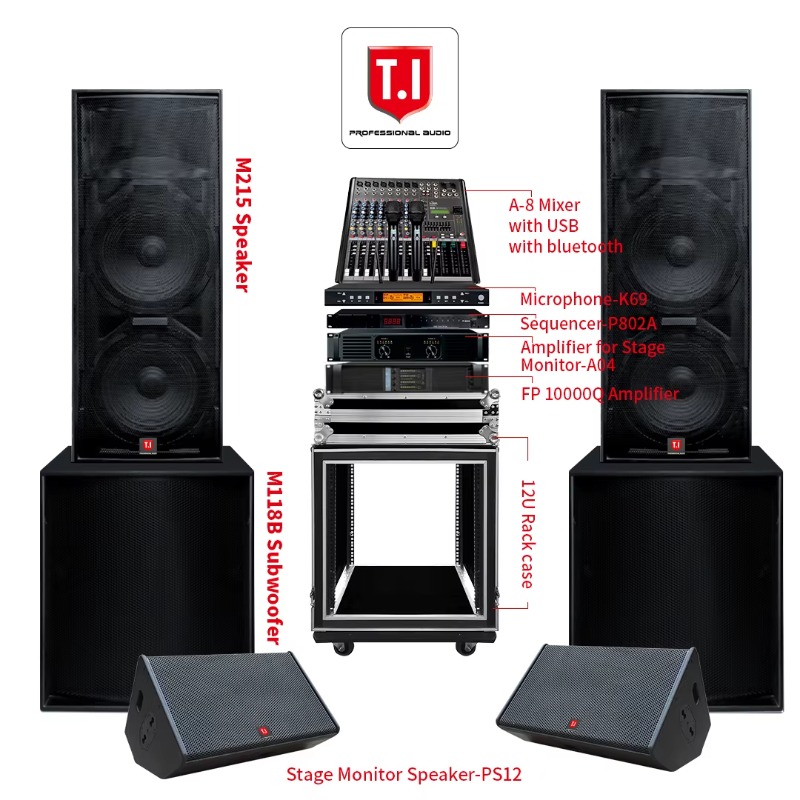ลำโพง PA ฟูลเรนจ์คู่ขนาด 15 นิ - Full Range Speaker บทวิจารณ์และราคา