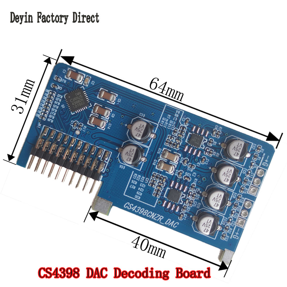 CS4398 บอร์ดถอดรหัส DAC CS4398 - Dac Board บทวิจารณ์และราคา