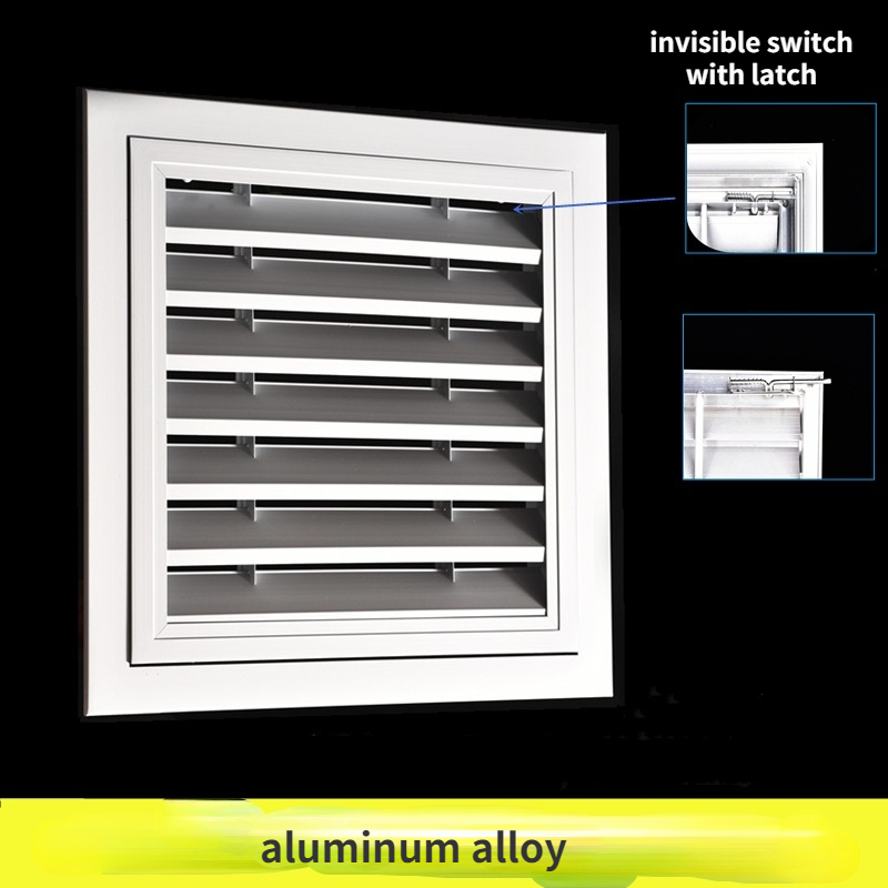ช่องระบายอากาศแบบบานเกล็ดทำจาก - Ventilation Grille Aluminum บทวิจารณ์และราคา