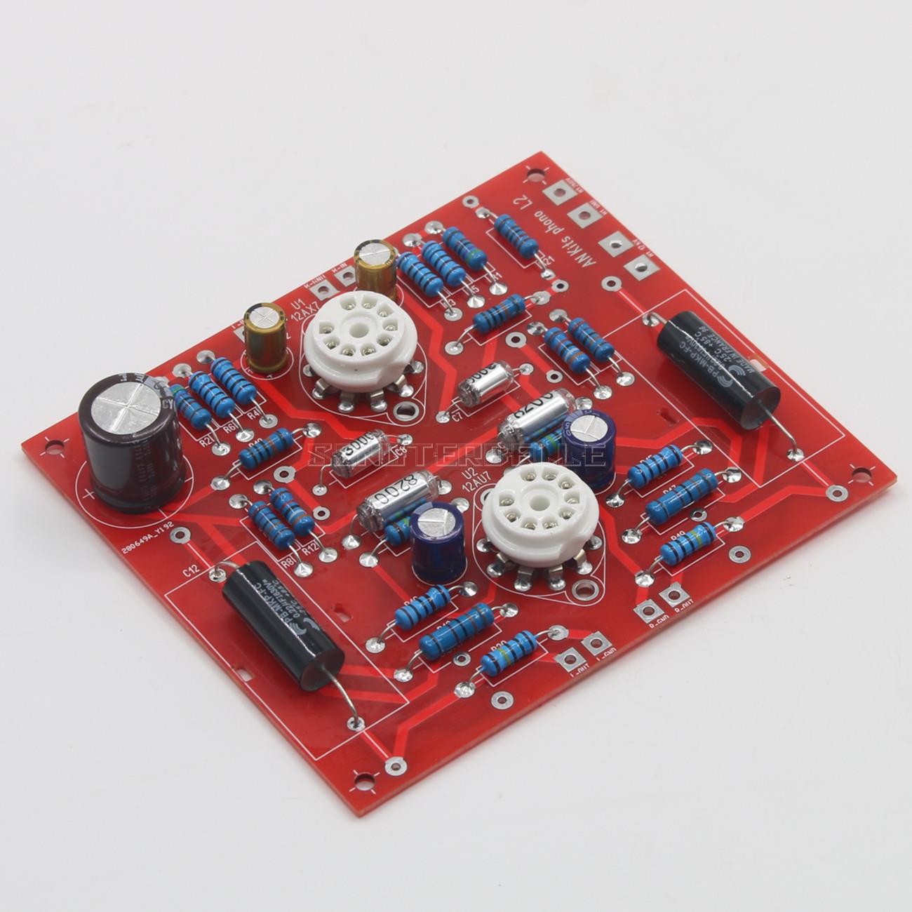 A38 DIY สเตอริโอ 12AX7 + 12AU7 - Audio Amplifier Board บทวิจารณ์และราคา