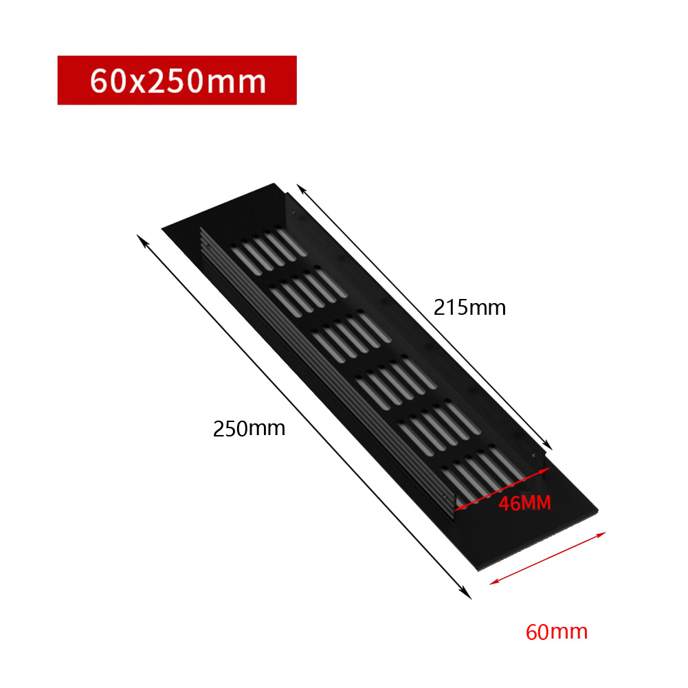 ตะแกรงช่องแอร์สำหรับตู้เสื้อผ้ - Ventilation Grille Aluminum บทวิจารณ์และราคา