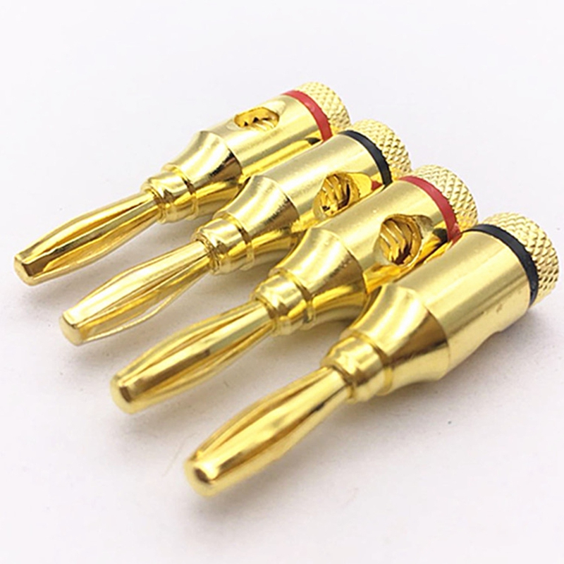 24 ชิ้น 4 มม. สายเคเบิลดนตรีเค - Banana Plug บทวิจารณ์และราคา