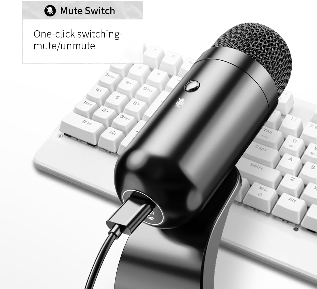 ไมโครโฟน USB แบบคอนเดนเซอร์สำห - Microphone Capsule บทวิจารณ์และราคา