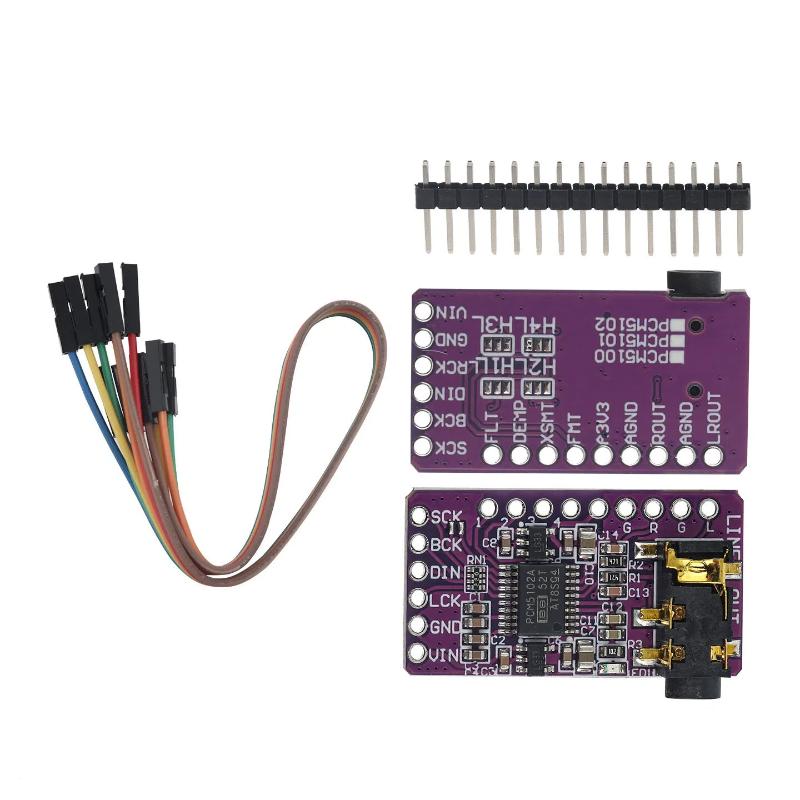 PCM5102 I2S DAC บอร์ดถอดรหัส 1 - Pcm5102 บทวิจารณ์และราคา