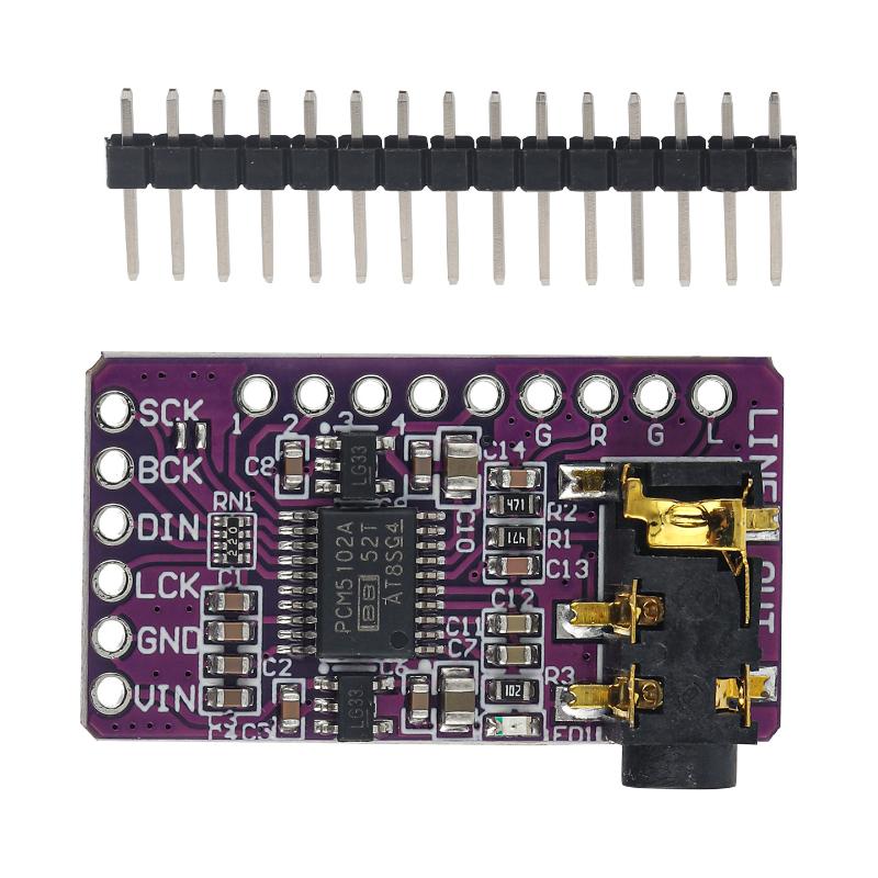 PCM5102 I2S DAC บอร์ดถอดรหัส 1 - Pcm5102 บทวิจารณ์และราคา