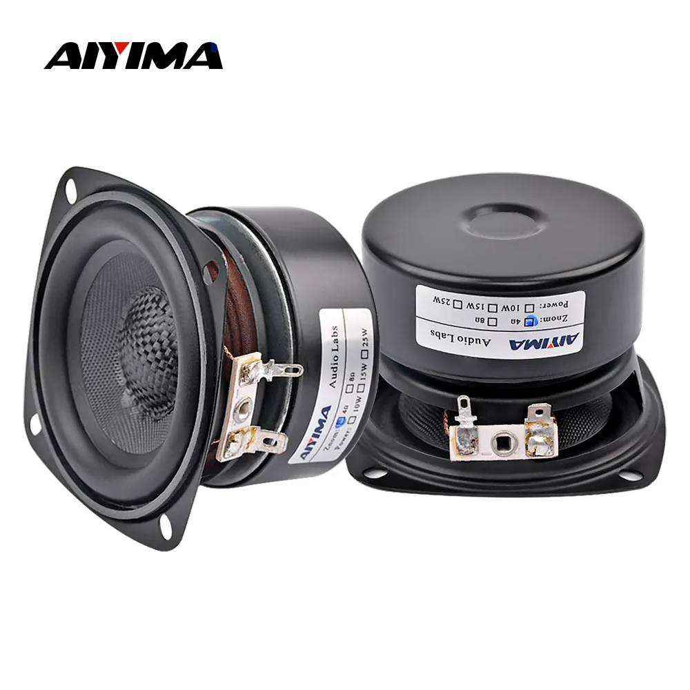 ลำโพง AIYIMA 2 ชิ้น ขนาด 3 นิ้ - Es9018 Dac บทวิจารณ์และราคา