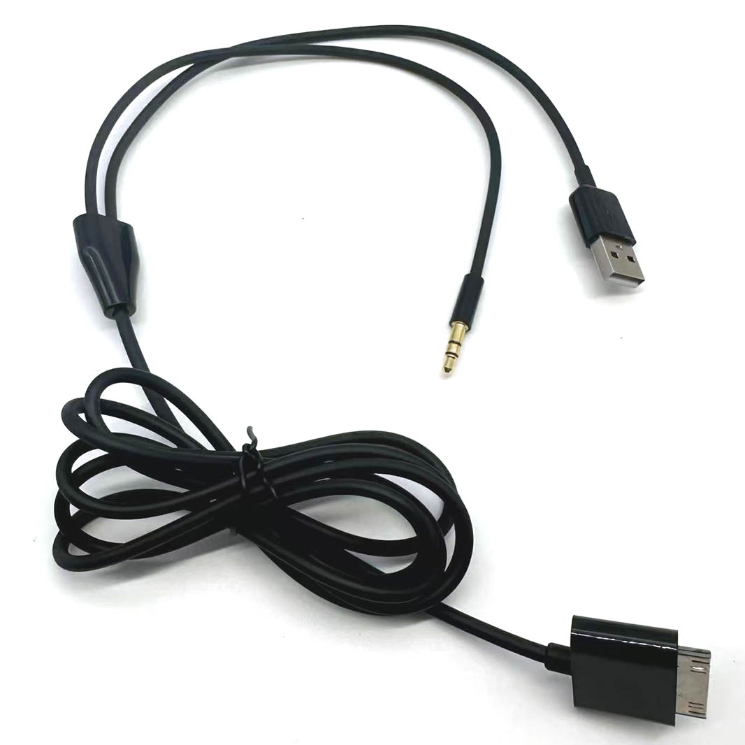 1 ชิ้น 30 พินถึง 3.5 มม.รถ AUX - Audio Jumper Wire บทวิจารณ์และราคา
