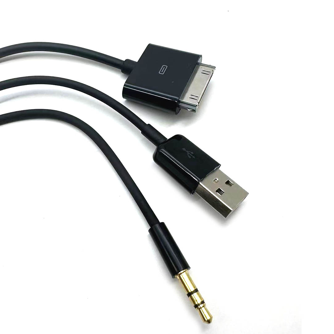 1 ชิ้น 30 พินถึง 3.5 มม.รถ AUX - Audio Jumper Wire บทวิจารณ์และราคา