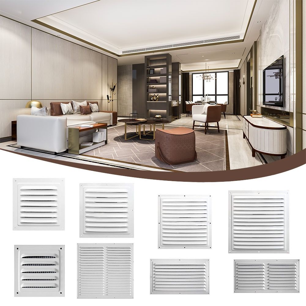 ตะแกรงระบายอากาศอลูมิเนียมอัลล - Ventilation Grille Aluminum บทวิจารณ์และราคา